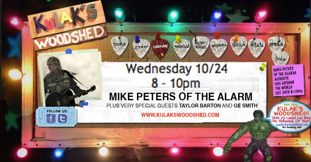 Over 300,000 people tune in to Mike Peters broadcast live 
