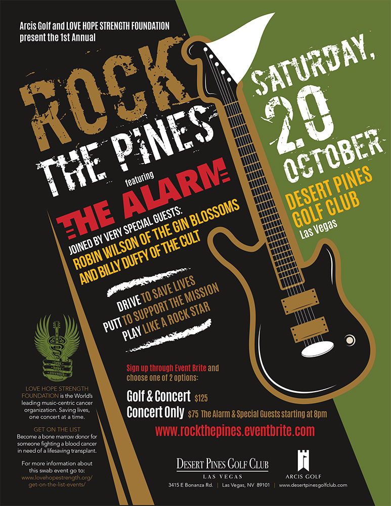 Rock The Pines – Featuring the Alarm – The Alarm